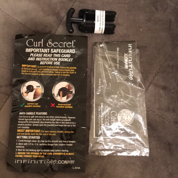 Curl Secret Infiniti Pro Conair Curling Wand - Picture 5 of 6